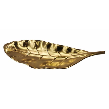 Jiallo 14.25 in. Botanic Leaf Plate 69305